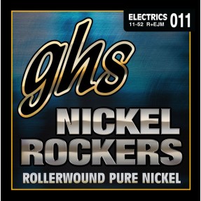 GHS Nickel Rockers - R-REJL - Electric Guitar String Set, Custom Medium, .011-.052 - 1