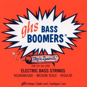 GHS Bass Boomers - Bass String Set, 4-String, Regular, .045-.105, Medium Scale - 1