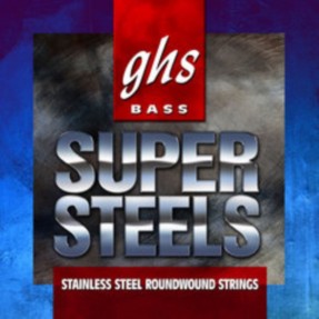 GHS Super Steels - CM5000 - Bass String Set, 4-String, Custom Medium Light, .045-.105 - 1