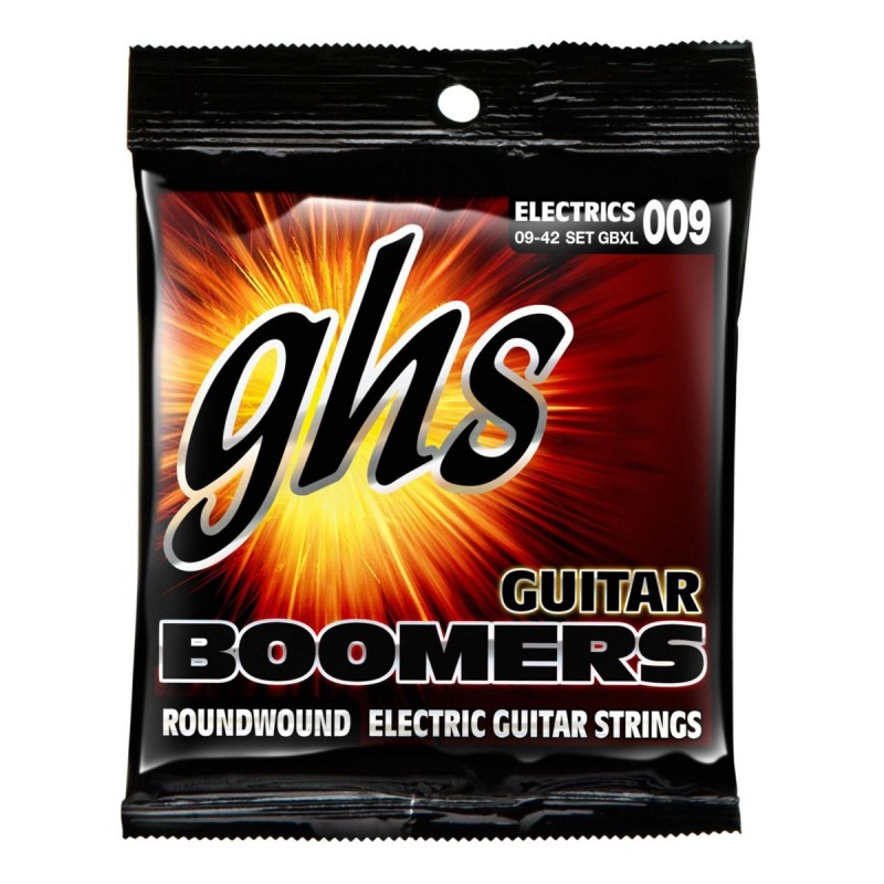 GHS Guitar Boomers - GBXL - Electric Guitar String Set, Extra Light, .009-.042 - 1