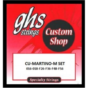 GHS Custom Shop - Pat Martino Signature Flatwounds - Electric Guitar String Set, Light, .016-.056 - 1