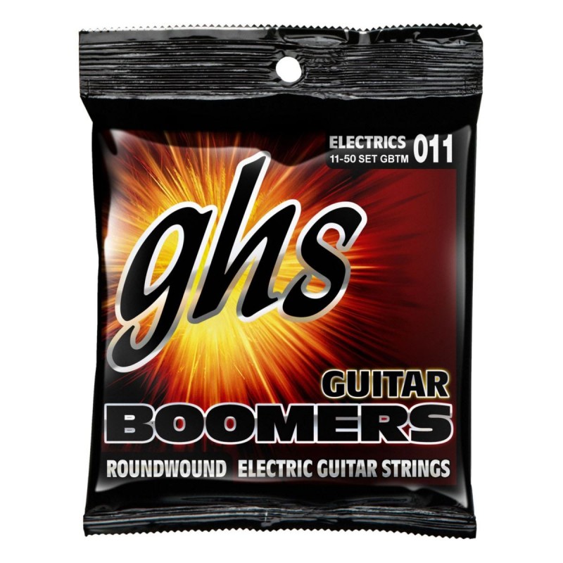 GHS Guitar Boomers - GBTM - Electric Guitar String Set, True Medium, .011-.050 - 1