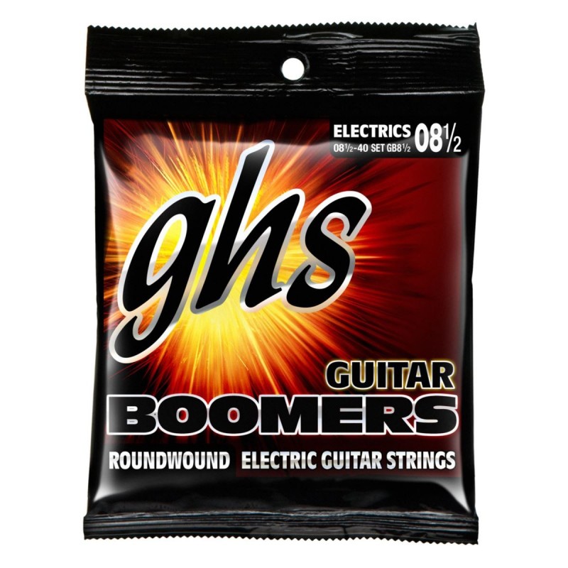 GHS Guitar Boomers - GB8 1/2 - Electric Guitar String Set, Ultra Light Plus, .0085-.040 - 1