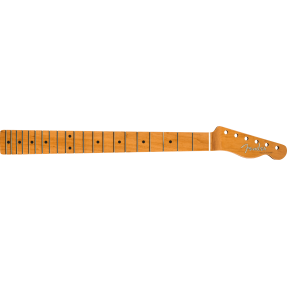 Fender Roasted Maple Vintera Mod '60's Telecaster Neck, 21 Medium Jumbo Frets, 9.5", "C" Shape - 1