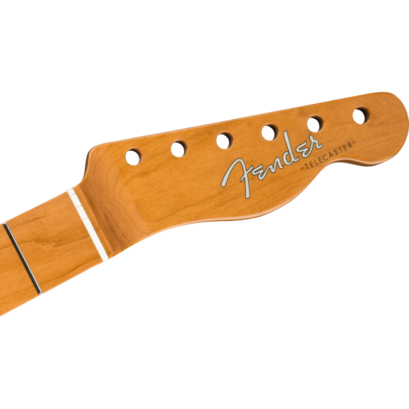 Fender Roasted Maple Vintera Mod '60's Telecaster Neck, 21 Medium Jumbo Frets, 9.5", "C" Shape - 3