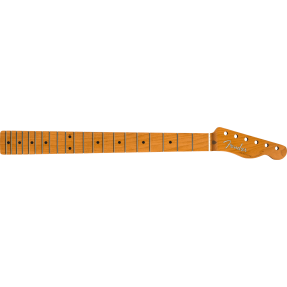 Fender Roasted Maple Vintera Mod '50's Telecaster Neck, 21 Medium Jumbo Frets, 9.5", "V" Shape - 1