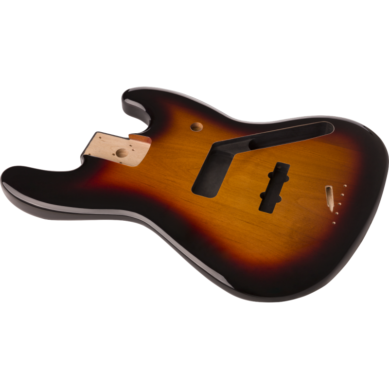 Fender Standard Series Jazz Bass Alder Body, Brown Sunburst - 2