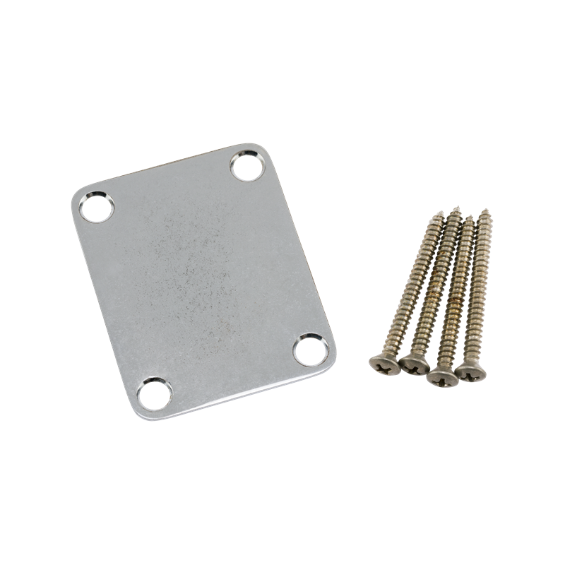 Fender Road Worn Guitar Neck Plate, w/Hardware - 1