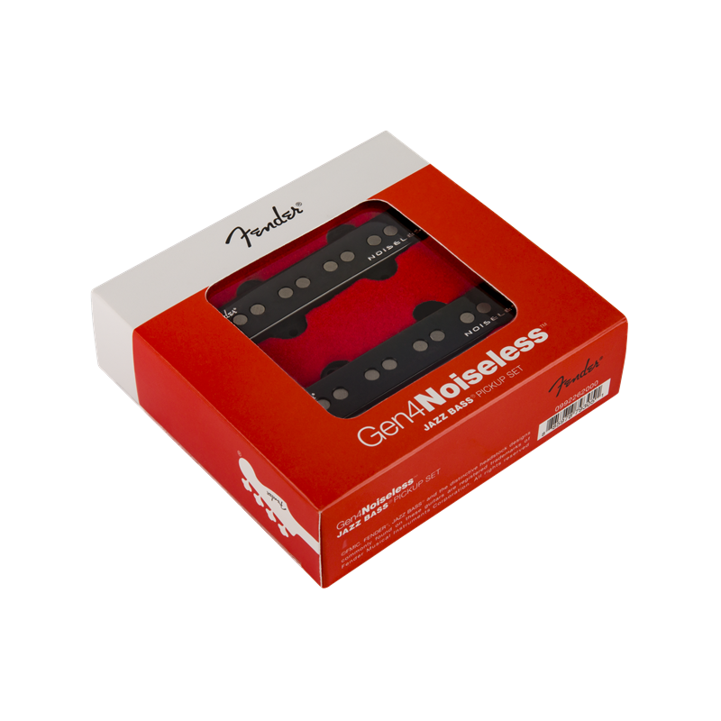 Fender Gen 4 Noiseless Jazz Bass Pickups, Set of 2 - 2