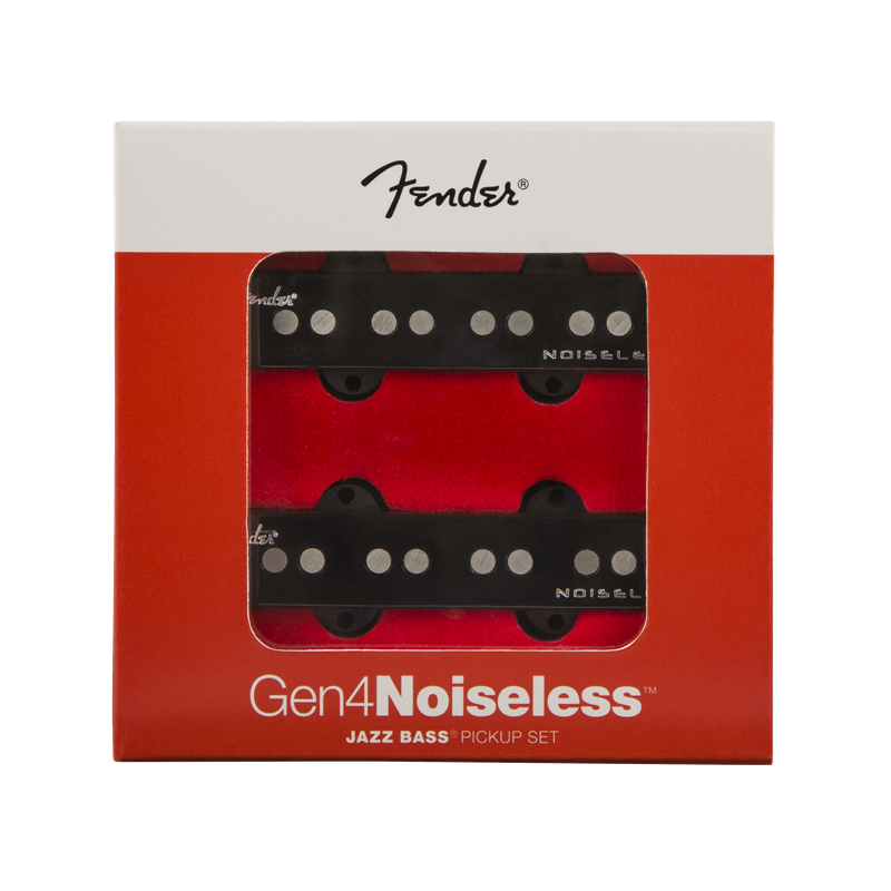 Fender Gen 4 Noiseless Jazz Bass Pickups, Set of 2 - 3