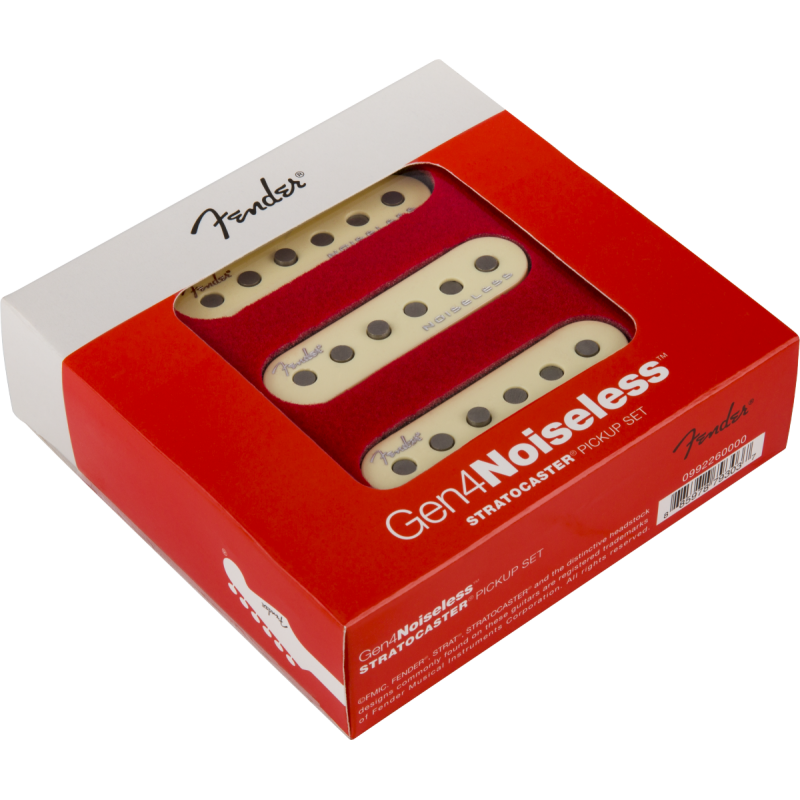 Fender Gen 4 Noiseless Stratocaster Pickups, Set of 3 - 2