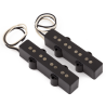 Fender Pure Vintage '74 Jazz Bass Pickup Set, Black (2) - 1