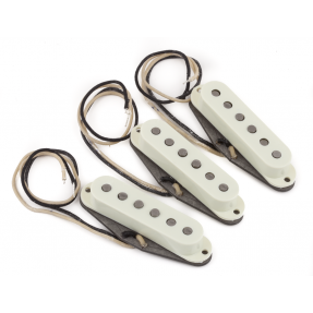 Fender Pure Vintage '65 Strat Pickup Set, Vintage White (3) - 1