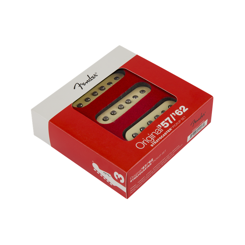 Fender Original ’57/’62 Strat Pickups, (3) - 2