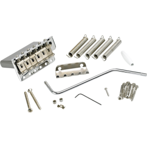 Fender 6-Saddle American Vintage Series Stratocaster Tremolo Assembly, Left Handed (Chrome) - 1