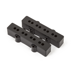 Fender Pickup Covers, Pure Vintage Jazz Bass Black (2) - 1