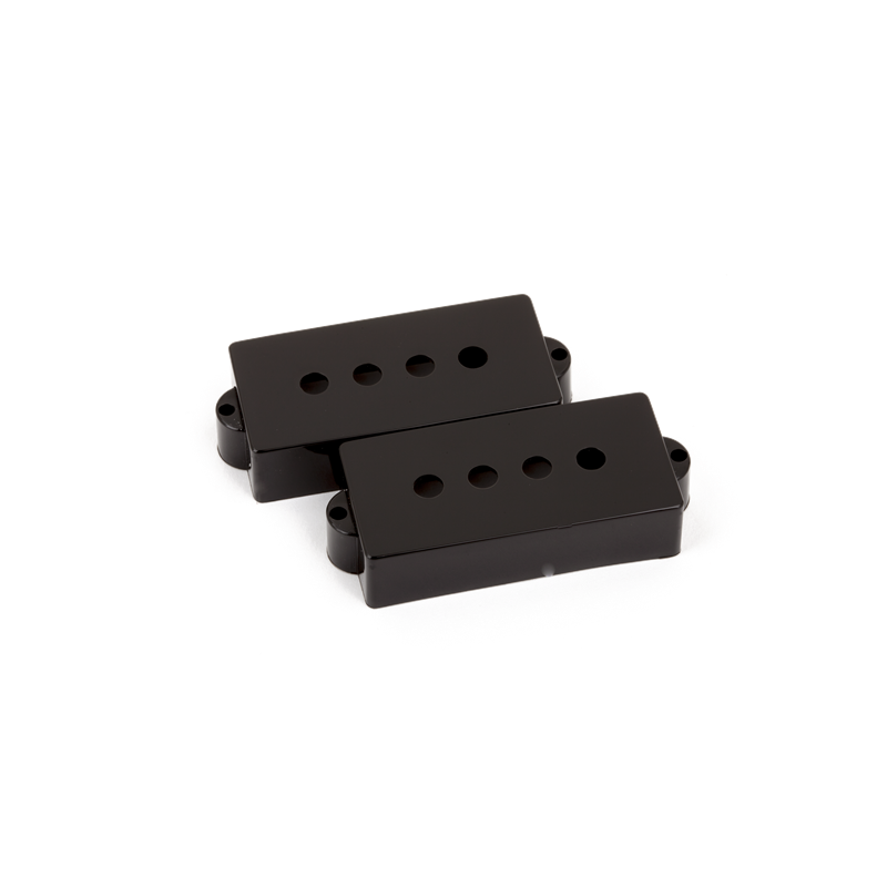 Fender Pickup Covers, Pure Vintage Precision Bass Black (2) - 1