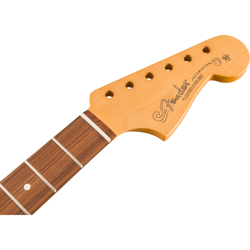Fender Classic Player Jazzmaster Neck, 21 Med Jumbo Frets, Pau Ferro, C Shape - 3