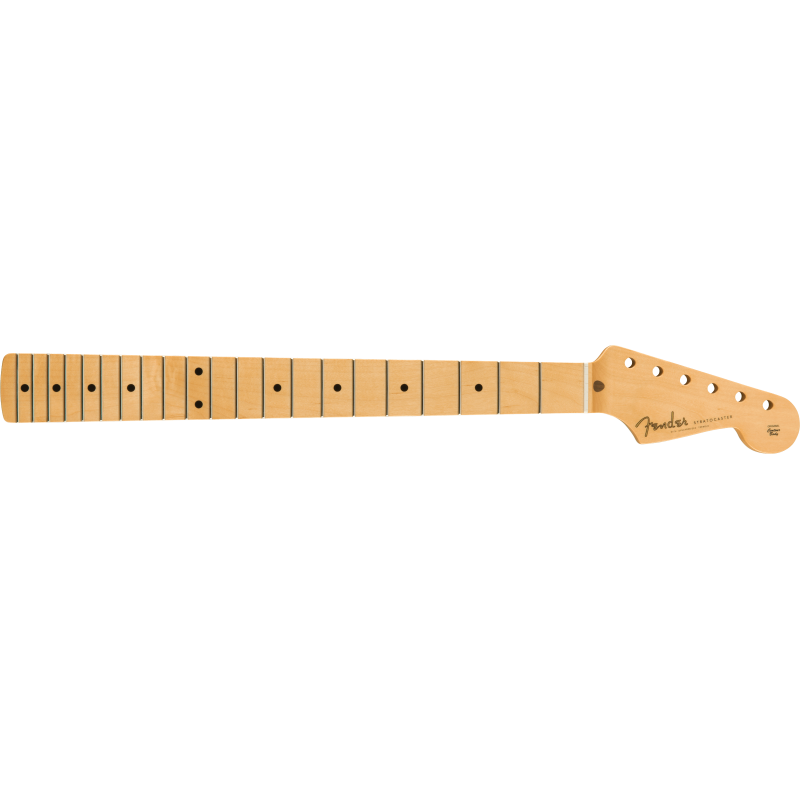 Fender Classic Player '50s Stratocaster Neck, 21 Medium Jumbo Frets, Maple, Soft "V" Shape, Maple Fingerboard - 1