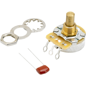 Fender 250K No-Load Solid Shaft Pot (Vol. or Tone) - 1