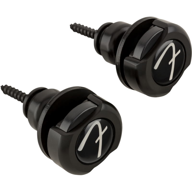 Fender Infinity Strap Locks, Black - 1