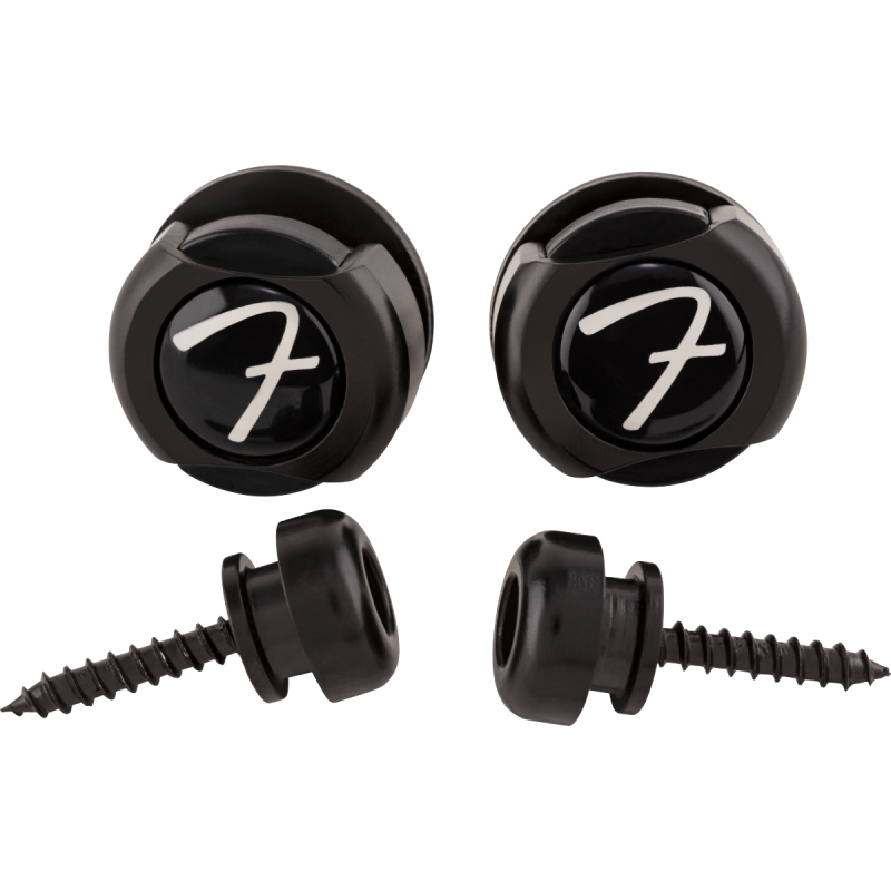 Fender Infinity Strap Locks, Black - 2