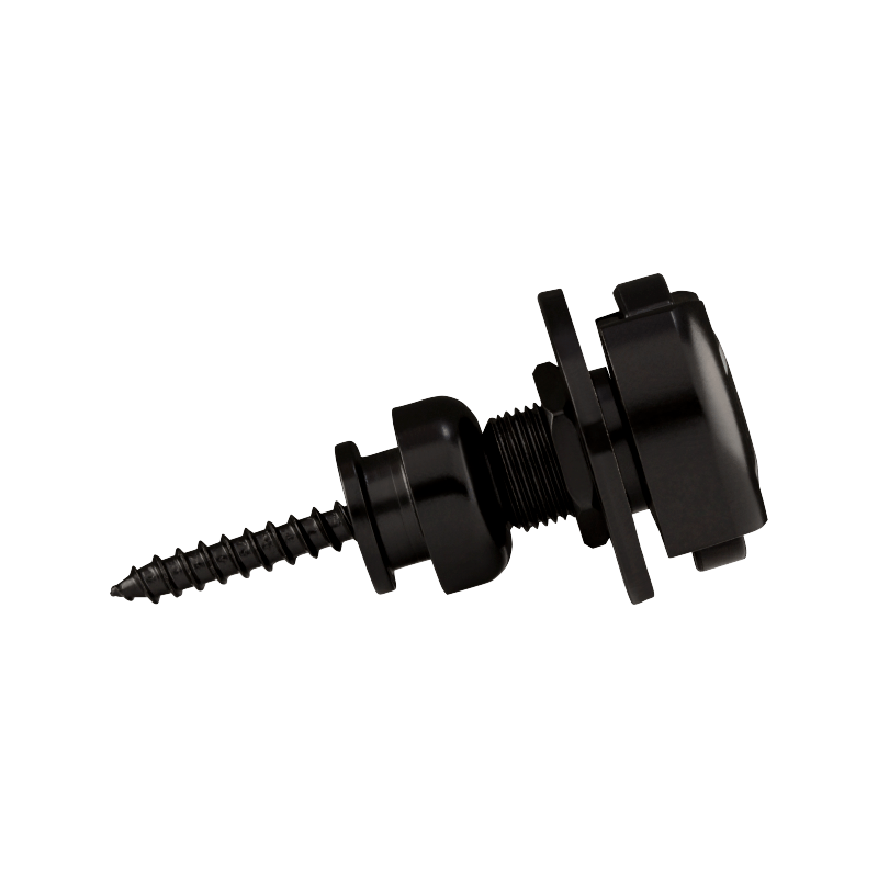 Fender Infinity Strap Locks, Black - 5