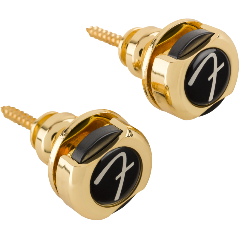 Fender Fender 'F' Locks, Gold - 1