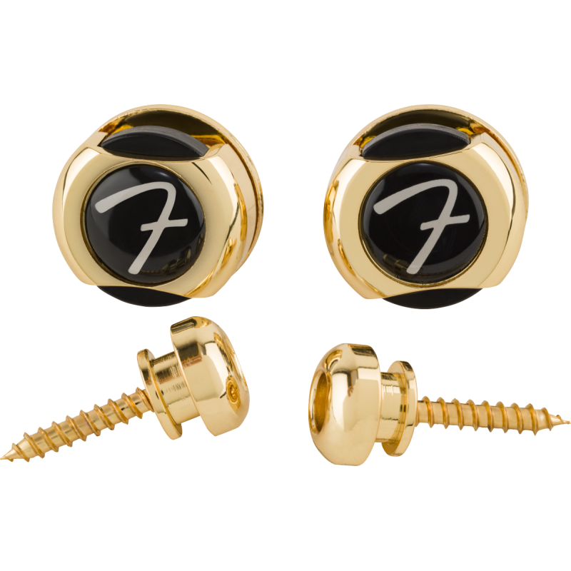 Fender Fender 'F' Locks, Gold - 2