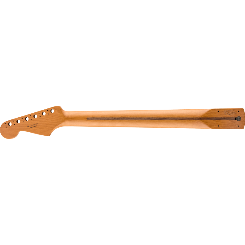 Fender Roasted Maple Stratocaster Neck, 21 Narrow Tall Frets, 9.5", Pau Ferro, C Shape - 2