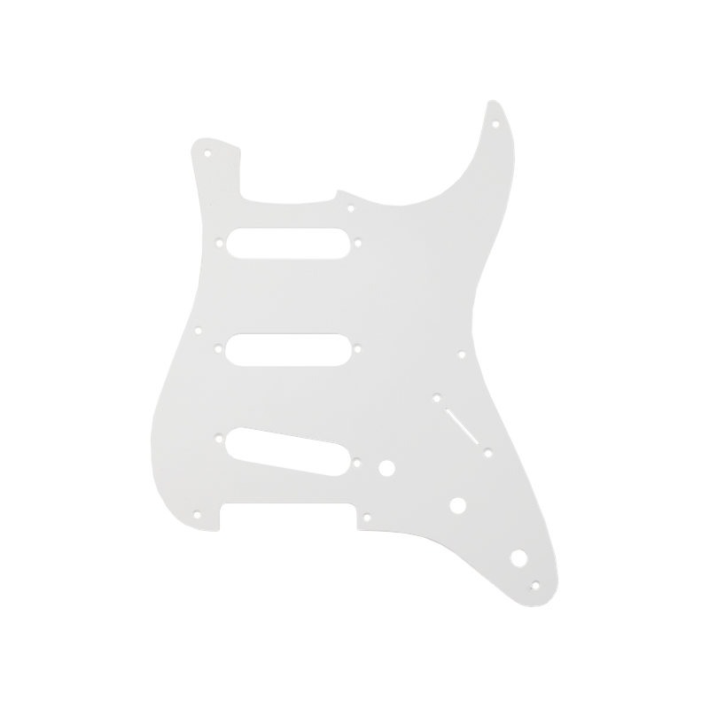 Fender Pure Vintage Pickguard, '56/'59 Stratocaster, 8-Hole Mount, Eggshell, 1-Ply - 1