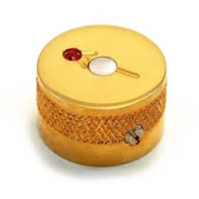 Gretsch Knob, Most Gretsch Models, Arrow with Jewel, Gold (4) - 1