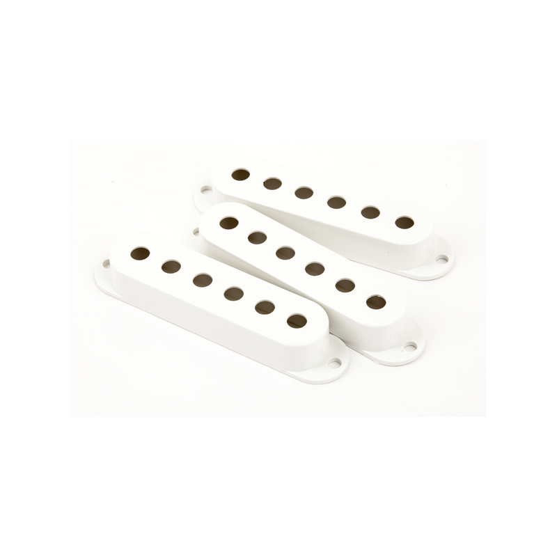 Fender Pickup Covers, Stratocaster White (3) - 1