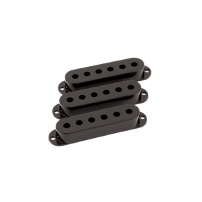 Fender Pickup Covers, Stratocaster Black (3) - 1