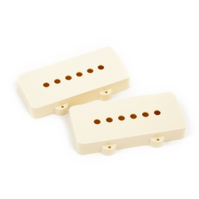 Fender Pickup Covers, Jazzmaster Aged White (2) - 1