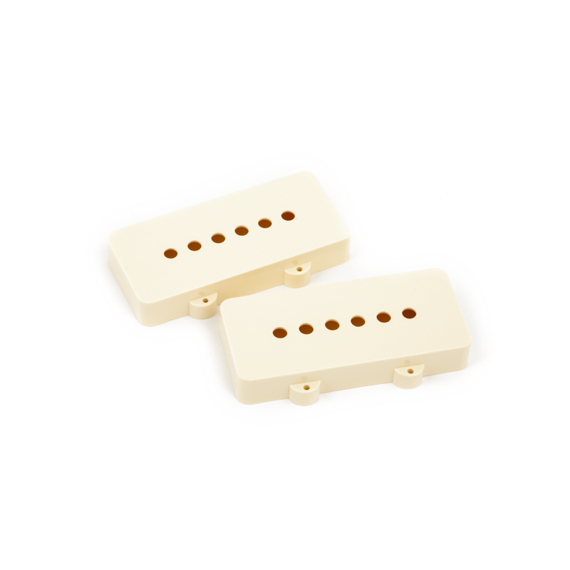 Fender Pickup Covers, Jazzmaster Aged White (2) - 1