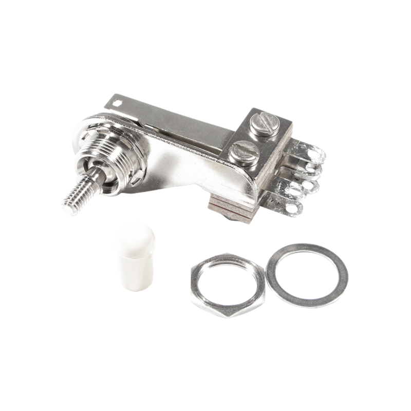 Fender Pure Vintage 3-Position Pickup Selector Toggle Swith, with Mounting Hardware and Aged White Knob - 1