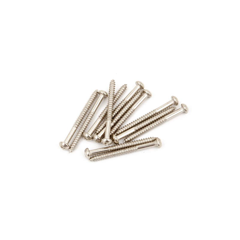 Fender Pure Vintage Bass Pickup Mounting Screws, 4 x 1 1/4", (12) - 1