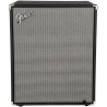 Fender Rumble 210 Cabinet, Black and Silver - 1