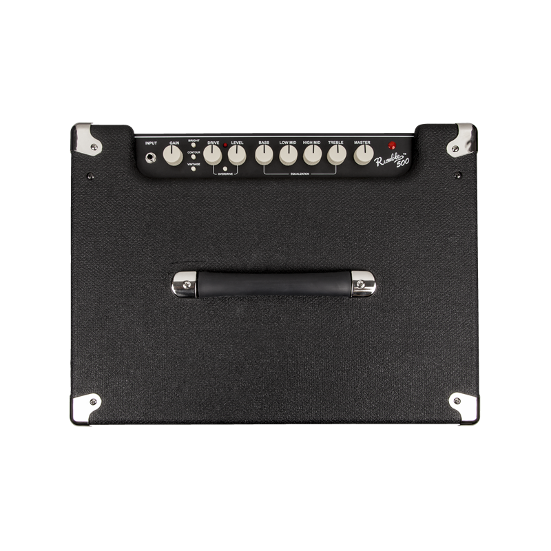 Fender Rumble 500 (V3), 230V EUR, Black/Silver - 6