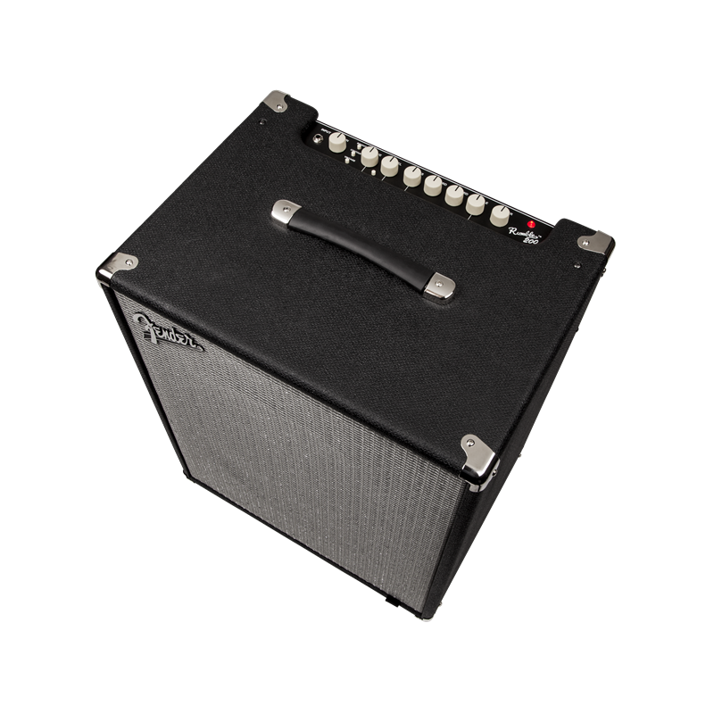 Fender Rumble 200 (V3), 230V EUR, Black/Silver - 2