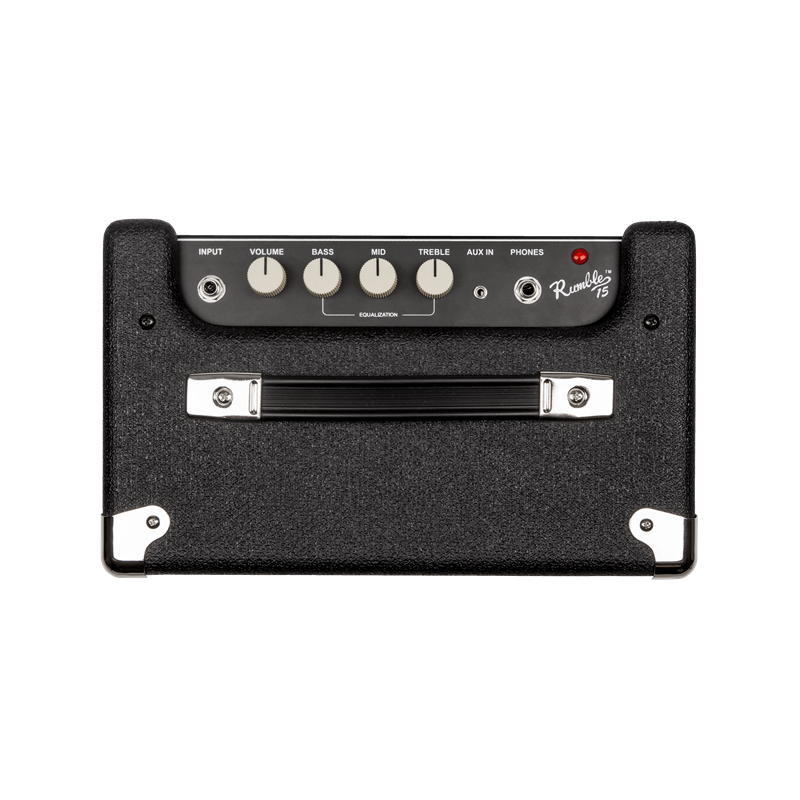 Fender Rumble 15 (V3), 230V EUR, Black/Silver - 3