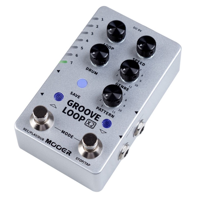 Mooer Groove Loop X2 - Stereo Looper / Drum Machine - 4