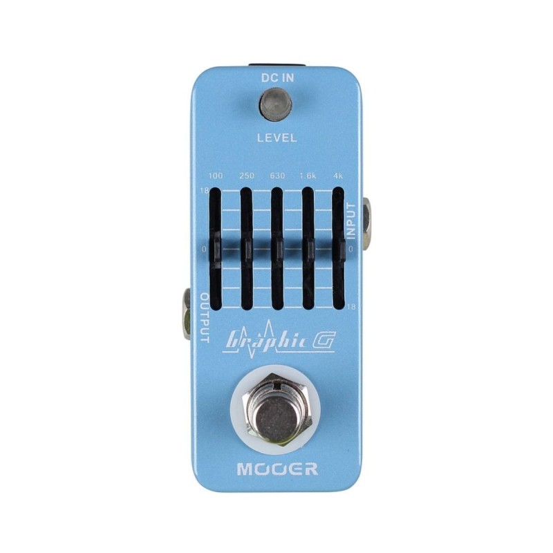 Mooer Graphic G, 5-Band Guitar EQ pedal - 1