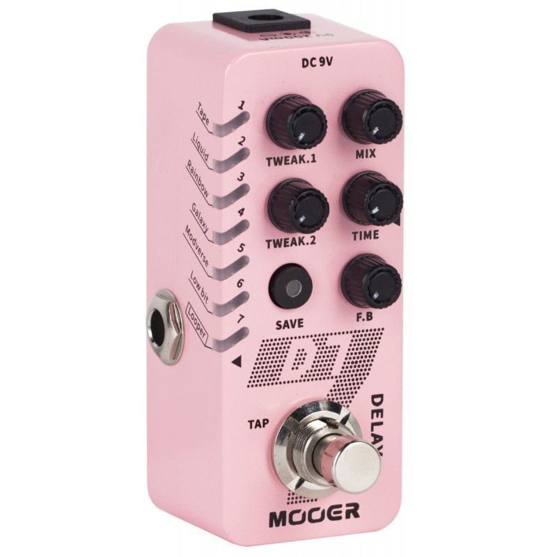Mooer D7 Delay - Multi-Delay / Looper - 2