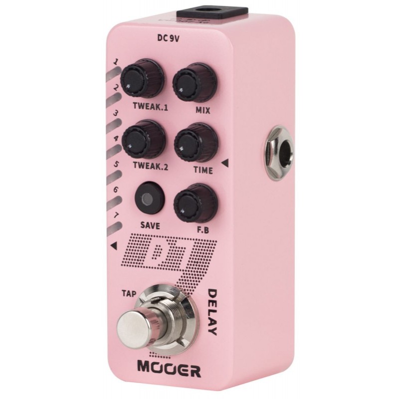 Mooer D7 Delay - Multi-Delay / Looper - 3