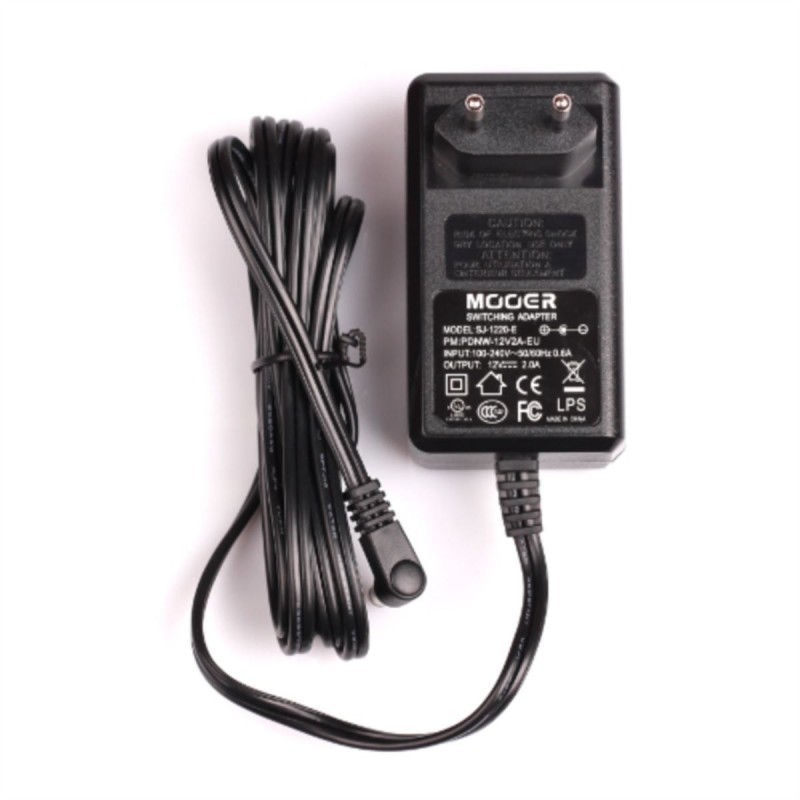 Mooer PDNW-12V2A - 12V 2A Power Adapter for Mooer Micro Power & Radar - 2