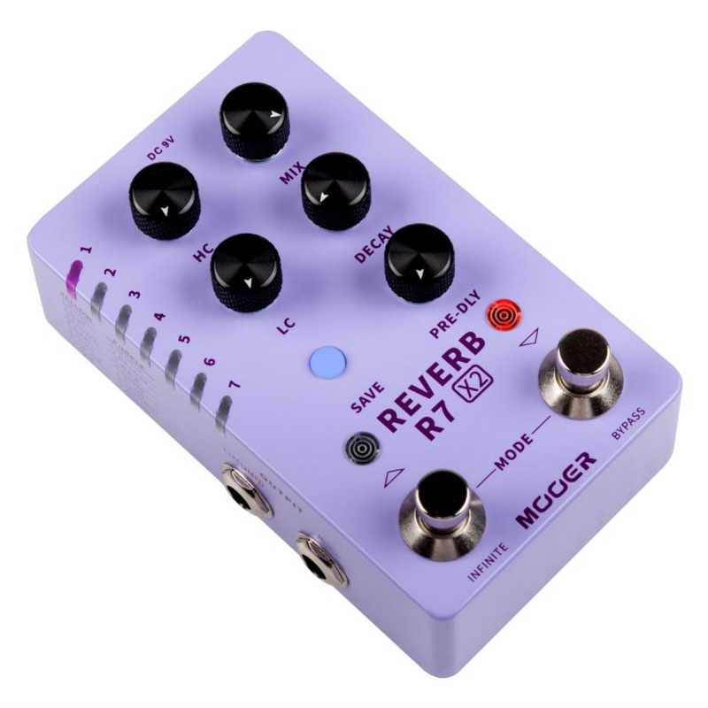 Mooer R7 X2 Reverb - Digital Reverb - 5