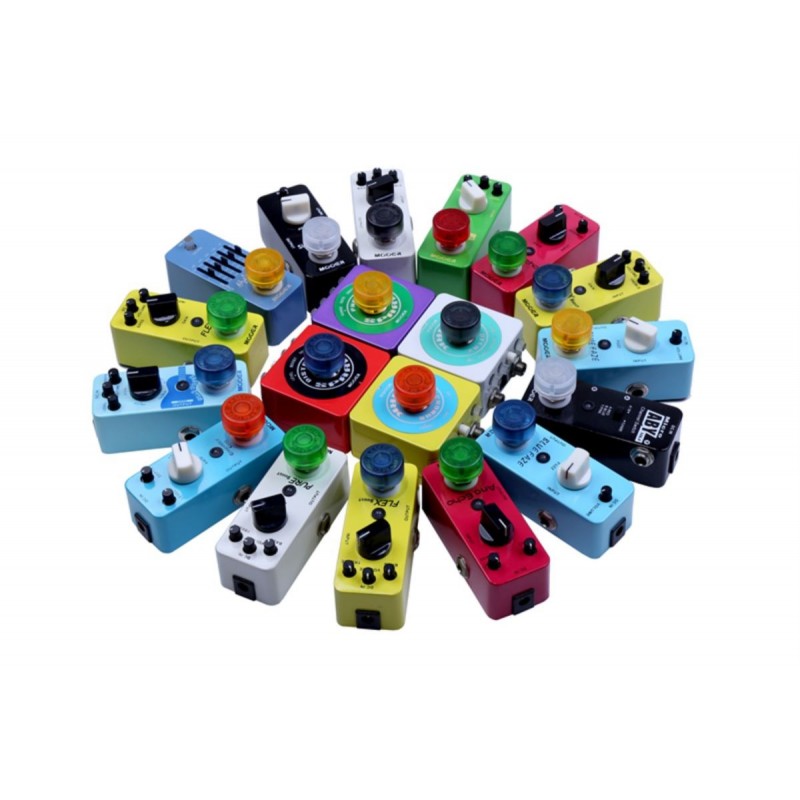 Mooer Candy Footswitch Topper, mixed colors, 10 pcs. - 2