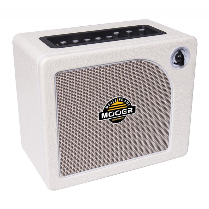 Mooer Hornet White 30W - 30 Watt Modeling Guitar Amplifier - White - 2